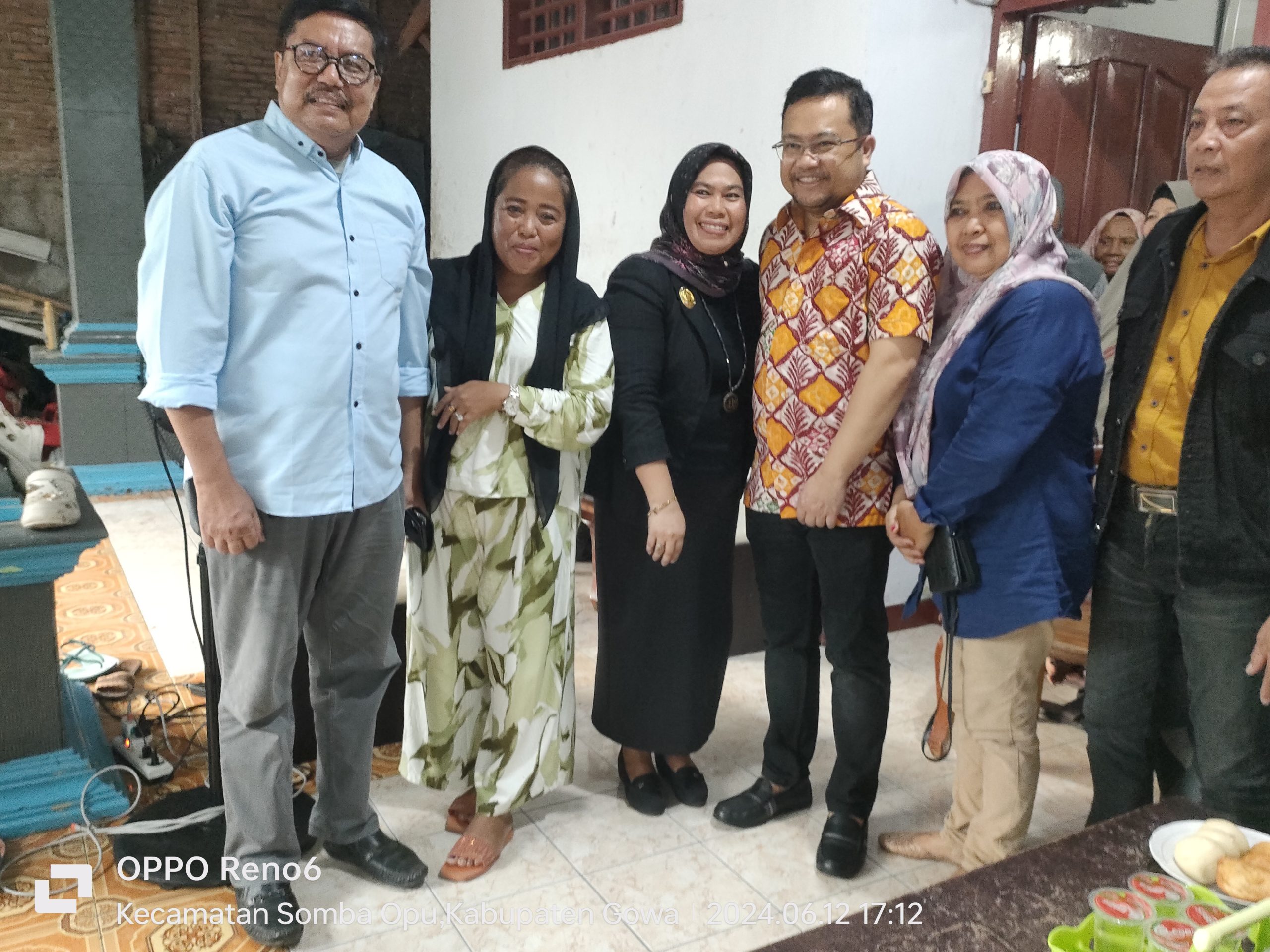 Ketua GBNN Gowa Bendahara umum DPN Labraki, Nilawati Idolohae, SPD, M.pd, (tengah) siap mendukung 