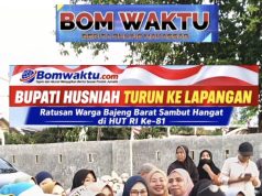 Bupati Gowa, Husniah Ratusan Warga Bajeng Barat Sambut Hangat di HUT RI Ke-81