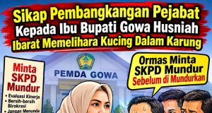 Sikap Pembangkangan Pejabat Kepada Bupati Gowa, Ibarat Memelihara Kucing dalam Karung