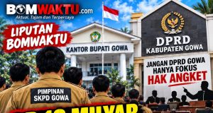 Rp18 Miliar Anggaran Pengawasan 2024 Sejumlah SKPD Gowa Dipertanyakan, Jangan Hanya Fokus pada Hak Angket