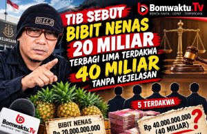 Presiden TIB: Pembagian 20 Miliar Dana Bibit Nanas ke Lima Terdakwa, 40 Miliar Belum Dapat Penjelasan