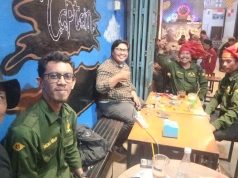 Raja Gowa ke-39 Ngopi Bareng di Warkop Captain Kayla Bersama Ormas dan Warga di Desa Bontoala