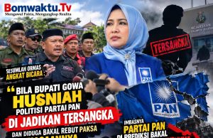 Konspirasi Politik di Gowa: Ormas Desak PAN Tak Tinggal Diam Bela Bupati Husniah