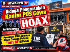 Dituding Jadi Otak Perusakan Kantor Pos Gowa, Pimpinan TIB Angkat Suara dan Tempuh Jalur Hukum