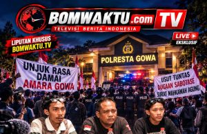 Dugaan Sabotase Surat MA Buat Suasana Gowa Mencekam, Unjuk Rasa Berakhir Penahanan